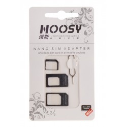 nano ir micro SIM kortelių adapterių rinkinys